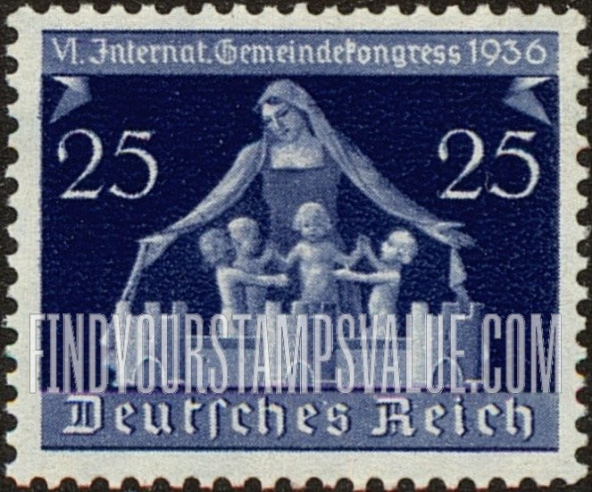 FindYourStampsValue: 6th International Congress of Municipalities - Symbolical of Municipalities