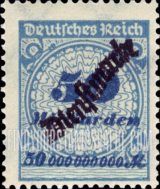 FindYourStampsValue: OFFICIAL - Numeral Value: Overprinted Type “a”