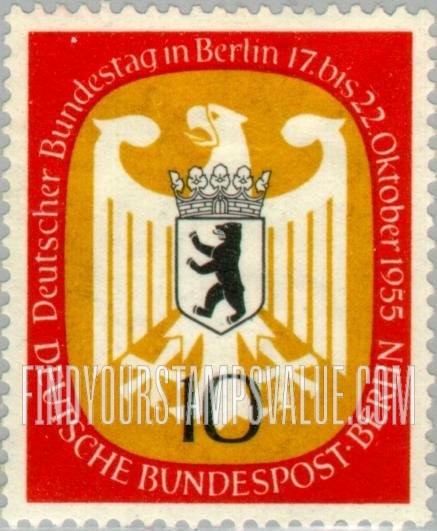 FindYourStampsValue: BERLIN - Arms of Berlin