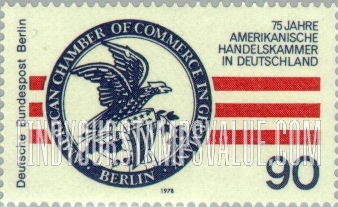 FindYourStampsValue: BERLIN - Chamber of Commerce Emblem