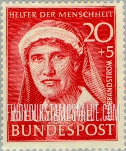 FindYourStampsValue: SEMI-POSTAL - Elsa Brandstrom