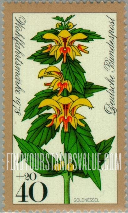 FindYourStampsValue: SEMI-POSTAL - Woodland Flowers: Weaselsnout