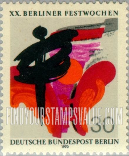 FindYourStampsValue: BERLIN - Symbols of Dance, Theater & Art