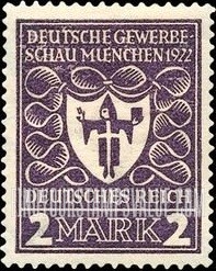 FindYourStampsValue: Arms of Munich