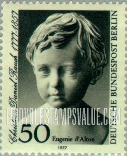 FindYourStampsValue: BERLIN - Eugenie d’Alton, by Rausch