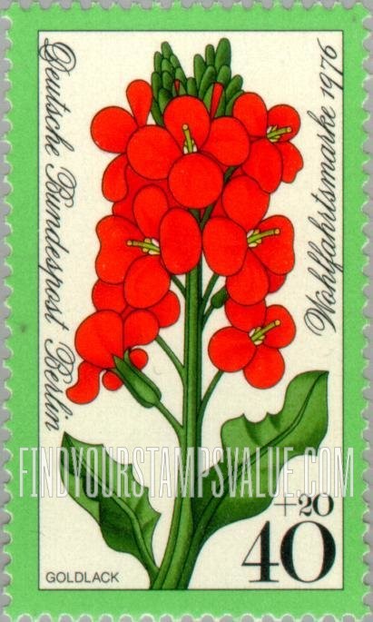 FindYourStampsValue: OCCUPATION SEMI-POSTAL - Flowers: Wallflower
