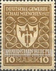 FindYourStampsValue: Arms of Munich