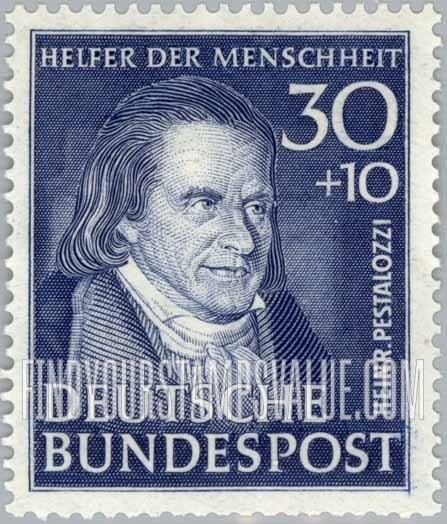 FindYourStampsValue: SEMI-POSTAL - Johann Heinrich Pestalozzi