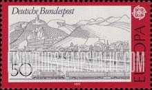 FindYourStampsValue: Europa, CEPT - Rhine, Siebengebirge and Train