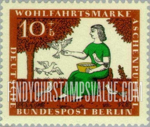FindYourStampsValue: OCCUPATION SEMI-POSTAL - Fairy Tale Type of 1965: Various Scenes from Cinderella