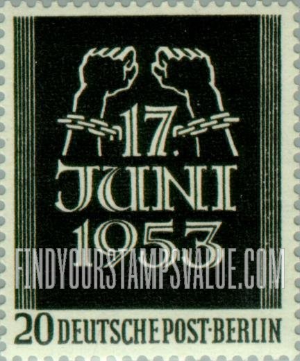 FindYourStampsValue: BERLIN - Arms Breaking Chains