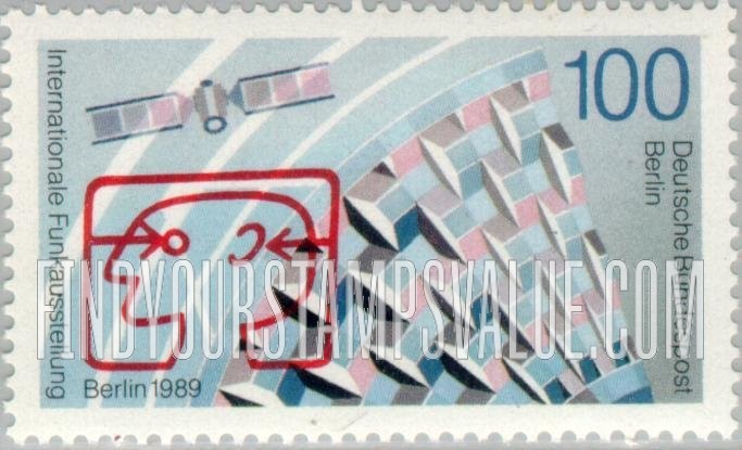 FindYourStampsValue: BERLIN - International Radio Exhibition, Berlin