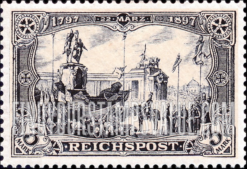 FindYourStampsValue: Unveiling Kaiser Wilhelm I Memorial, Berlin