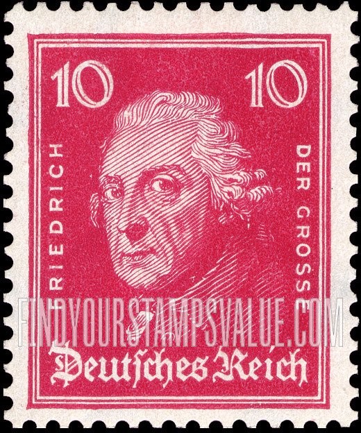 FindYourStampsValue: Frederick the Great