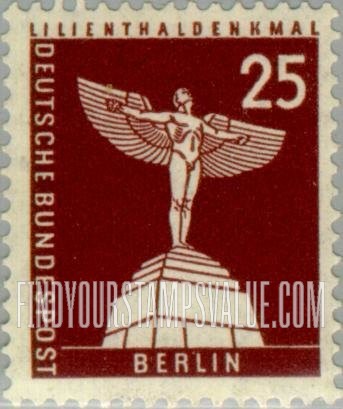 FindYourStampsValue: BERLIN - Lilienthal Monument