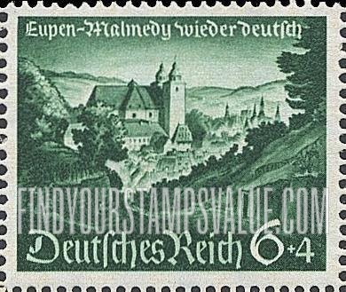 FindYourStampsValue: SEMI-POSTAL - View of Malmedy