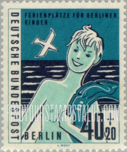 FindYourStampsValue: OCCUPATION SEMI-POSTAL - Boy at seashore