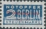 FindYourStampsValue: OCCUPATION POSTAL TAX - Germany: Overprinted in Red