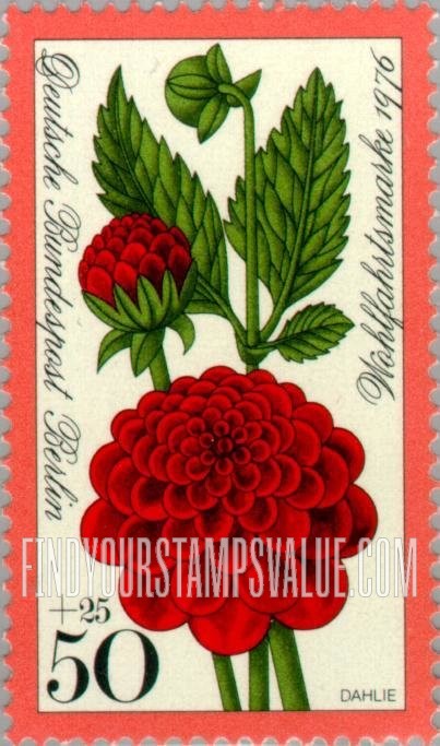 FindYourStampsValue: OCCUPATION SEMI-POSTAL - Flowers: Dahlia