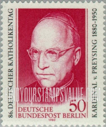 FindYourStampsValue: BERLIN - German Catholics Day