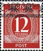 FindYourStampsValue: Numerals: Overprint Type “a” on 1946 Numeral Issue