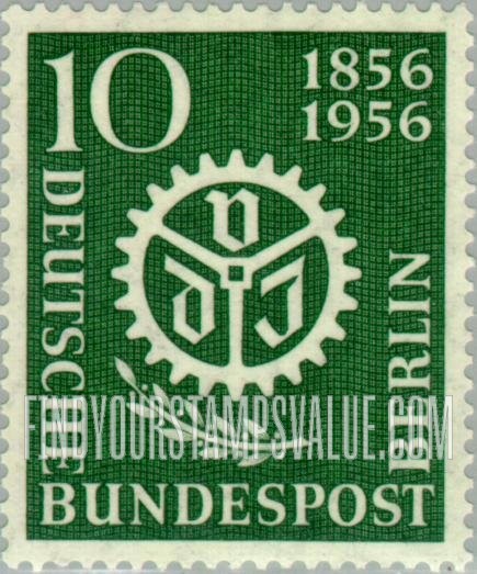 FindYourStampsValue: BERLIN - Engineers’ Society Emblem