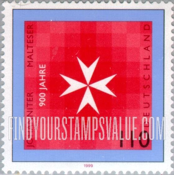 FindYourStampsValue: Knights of St. John of Jerusalem and Knights of Malta, 900th Anniversary