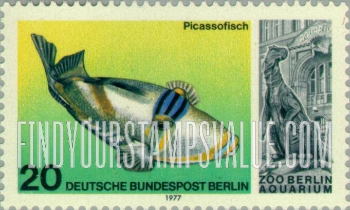 FindYourStampsValue: BERLIN - Rhinecanthus Aculeatus