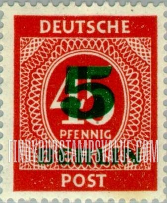 FindYourStampsValue: BERLIN - Numeral Value: “BERLIN” and New Value in Dark Green