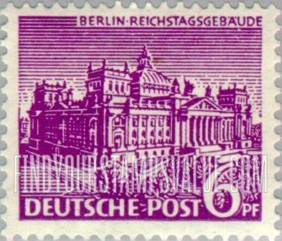 FindYourStampsValue: BERLIN - Reichstag Building