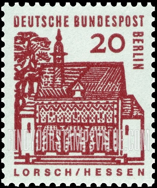FindYourStampsValue: BERLIN - Portico, Lorsch