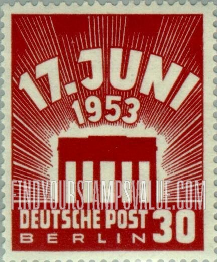 FindYourStampsValue: BERLIN - Brandenburg Gate