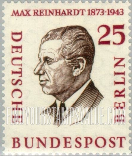 FindYourStampsValue: BERLIN - Portraits: Max Reinhardt, theatrical director