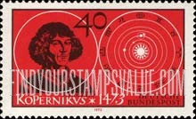 FindYourStampsValue: 500th Birth Anniversary of Nicolaus Copernicus - Nicolaus Copernicus and Solar System