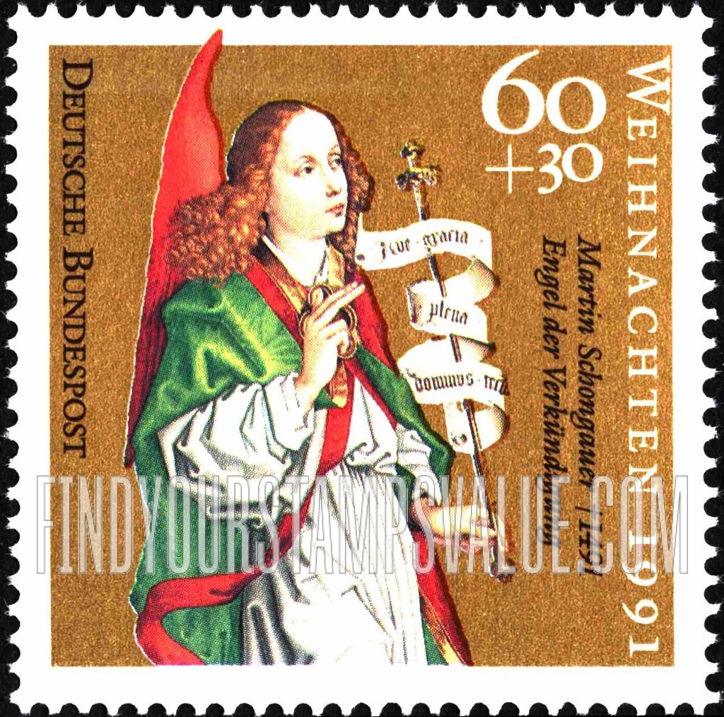 FindYourStampsValue: SEMI-POSTAL - Christmas: Angel of the Annunciation