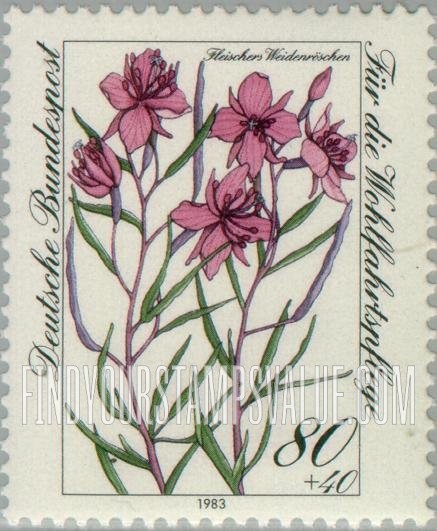 FindYourStampsValue: SEMI-POSTAL - Fleischer’s willow herb
