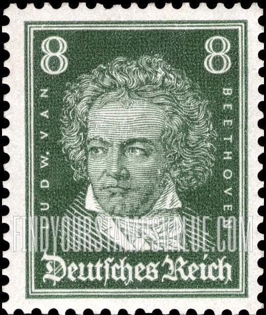 FindYourStampsValue: Ludwig van Beethoven