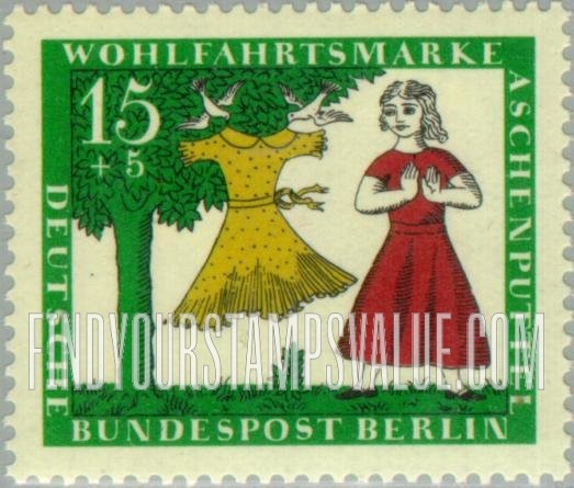 FindYourStampsValue: OCCUPATION SEMI-POSTAL - Fairy Tale Type of 1965: Various Scenes from Cinderella