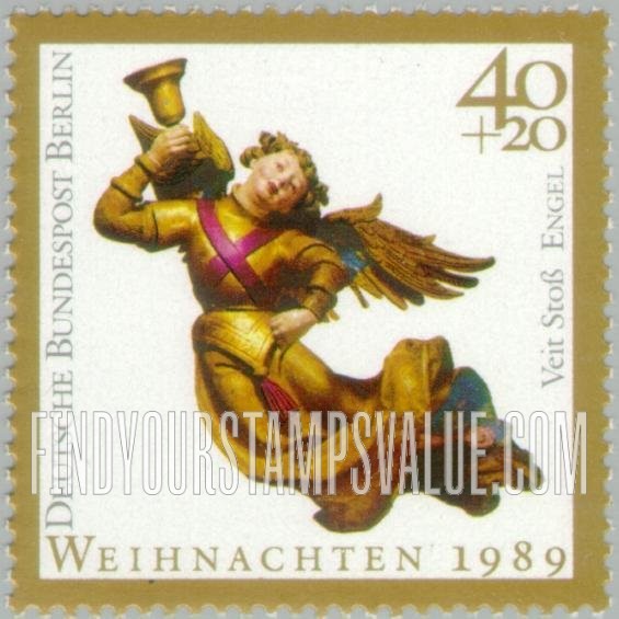 FindYourStampsValue: OCCUPATION SEMI-POSTAL - Christmas Type of 1989: Angel