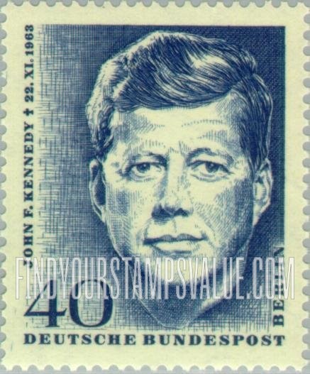 FindYourStampsValue: BERLIN - Kennedy Type of Germany