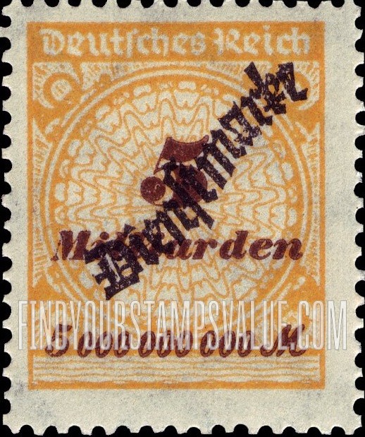FindYourStampsValue: OFFICIAL - Numeral Value: Overprinted Type “a”