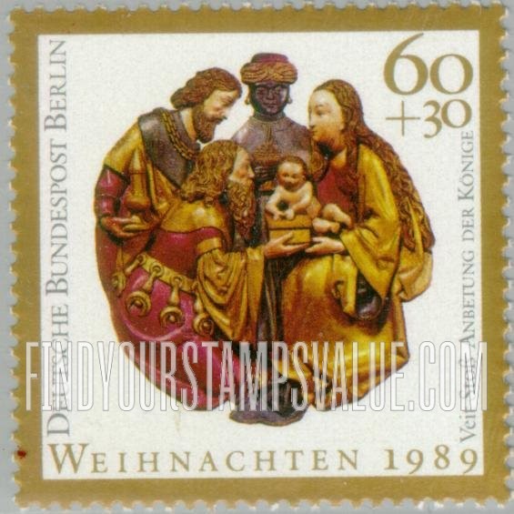 FindYourStampsValue: OCCUPATION SEMI-POSTAL - Christmas Type of 1989: Nativity
