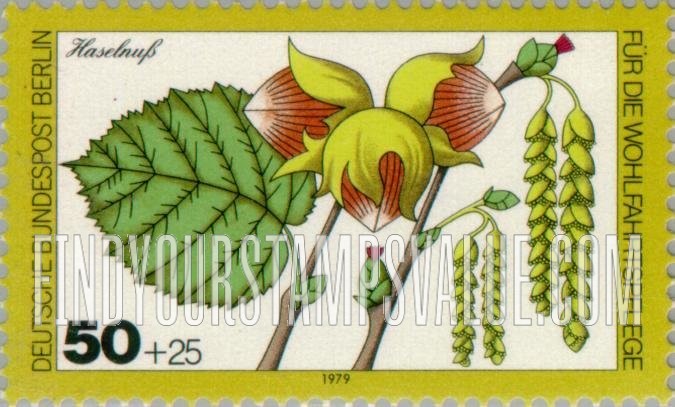 FindYourStampsValue: OCCUPATION SEMI-POSTAL - Plant Type of 1979: Hazelnut