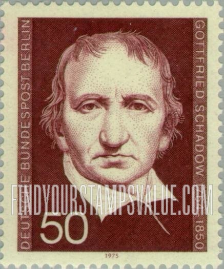 FindYourStampsValue: BERLIN - Gottfried Schadow