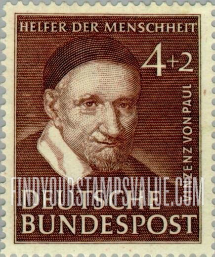 FindYourStampsValue: SEMI-POSTAL - St. Vincent de Paul