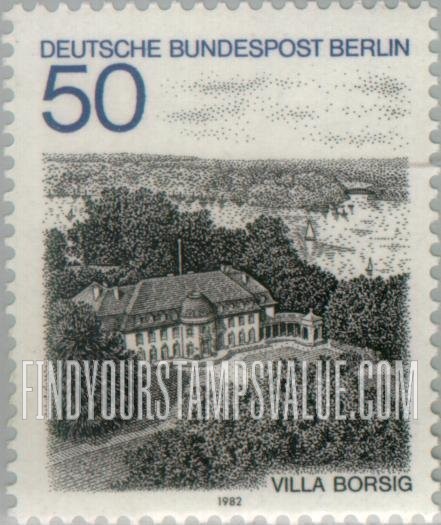 FindYourStampsValue: BERLIN - Villa Borsig