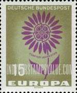 FindYourStampsValue: Europa Issue, 1964