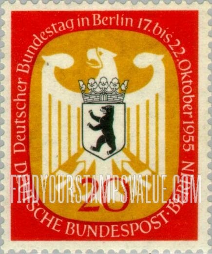 FindYourStampsValue: BERLIN - Arms of Berlin