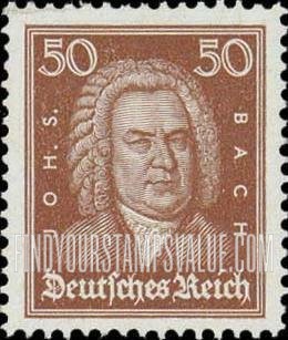 FindYourStampsValue: Johann Sebastian Bach