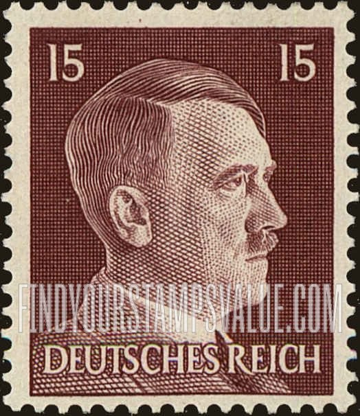 FindYourStampsValue: Adolf Hitler